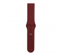 Ремешок Silicone 22 mm Watch Gear S3/ Watch 46 mm/Xiaomi Amazfit Burgundy