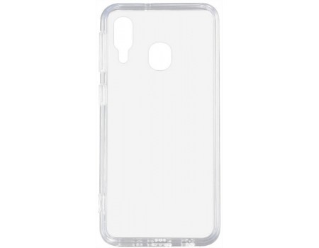 Чехол Silicone Case WS Samsung A20/A30/M10s (A205/A305/M107) Прозрачный