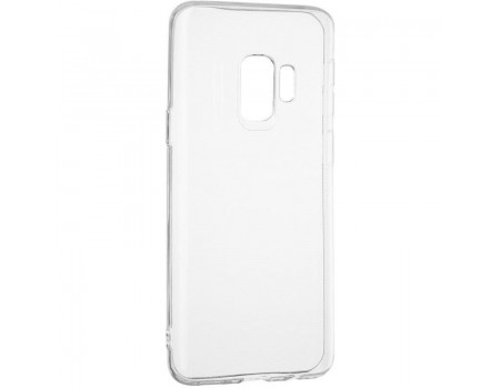 Чехол Silicone Case WS Samsung S9 (G960) Прозрачный