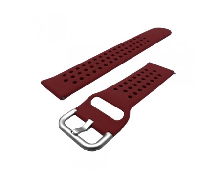 Ремешок Silicone Honey 20 mm Watch Active/Galaxy S4 42 mm/Gear S2/Xiaomi Amazfit Burgundy