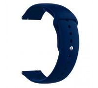Ремінець Silicone 20mm Samsung Watch Active/Galaxy S4 42/44mm/Gear S2 Classic/Xiaomi Amazfit Blue Da