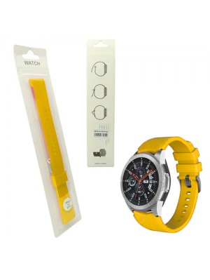 Ремешок Silicone Diagonal 22 mm Watch Gear S3/ Watch 46 mm/Xiaomi Amazfit Yellow