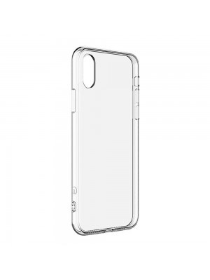 Чехол Silicone Case WS iPhone X/XS Прозрачный