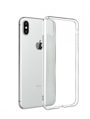 Чехол Silicone Case WS iPhone XS Max Прозрачный