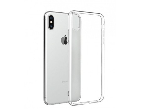 Чехол Silicone Case WS iPhone XS Max Прозрачный