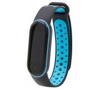 Ремінець Nike Sport Mi Band 5/6 Black / Blue