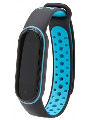 Ремешок Nike Sport Mi Band 5/6 Black/Blue