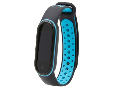 Ремешок Nike Sport Mi Band 5/6 Black/Blue