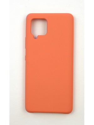 Чехол Jelly Silicone Case Samsung A42 Peach Pink (35)