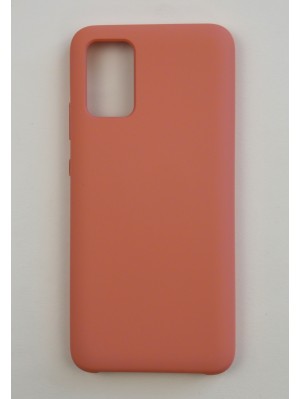 Чехол Jelly Silicone Case Samsung A02S/M02S Peach Pink (35)