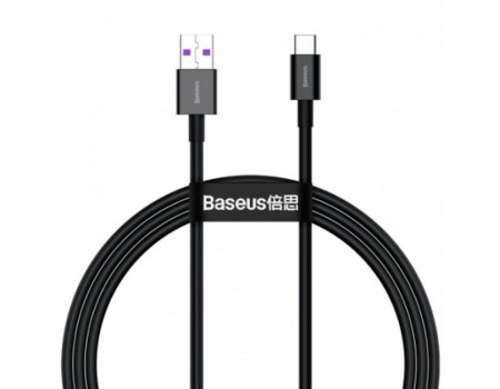 Кабель Baseus Superior Series Fast Charging Data Cable USB to Type-C 66W 1m Black