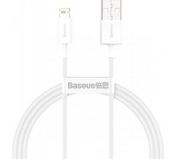 Кабель Baseus Superior Series Fast Charging Data Cable USB to Lightning 2.4A 1m White