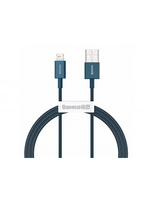 Кабель Baseus Superior Series Fast Charging Data Cable USB to iP 2.4A 1m Blue