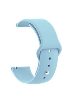 Ремешок Silicone 20 mm Watch Active/Galaxy S4 42 mm/Gear S2/Xiaomi Amazfit Light Blue