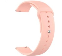 Ремінець Silicone 20 mm Watch Active / Galaxy S4 42 mm / Gear S2 / Xiaomi Amazfit Light Pink