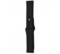 Ремінець Silicone 22mm Samsung Watch Gear S3/Samsung Watch 46mm/Xiaomi Amazfit Black