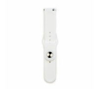 Ремінець Silicone 22 mm Watch Gear S3 / Watch 46 mm / Xiaomi Amazfit White