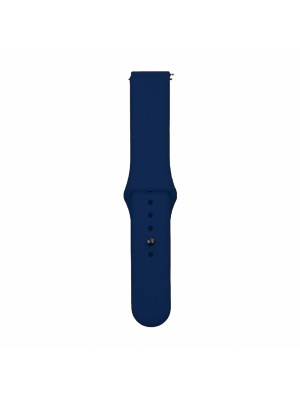 Ремешок Silicone 22 mm Watch Gear S3/ Watch 46 mm/Xiaomi Amazfit Deep Blue