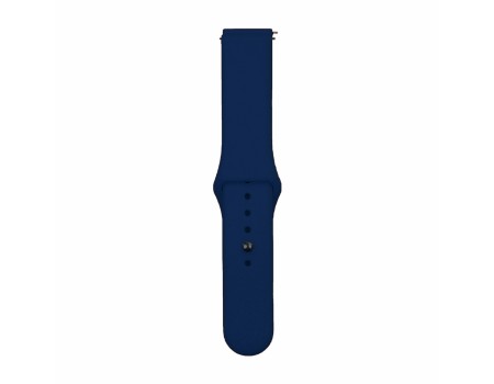 Ремешок Silicone 22 mm Watch Gear S3/ Watch 46 mm/Xiaomi Amazfit Deep Blue