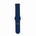 Ремешок Silicone 22 mm Watch Gear S3/ Watch 46 mm/Xiaomi Amazfit Deep Blue