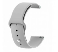 Ремінець Silicone 22 mm Watch Gear S3 / Watch 46 mm / Xiaomi Amazfit Grey