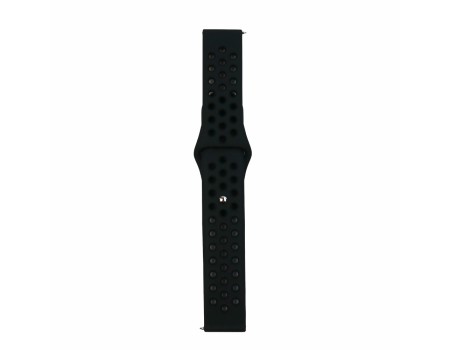Ремінець Nike Sport 22mm Samsung Watch Gear S3/Xiaomi Amazfit Black (S)
