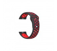 Ремінець Nike Sport 22mm Samsung Watch Gear S3/Xiaomi Amazfit Black/Red (S)