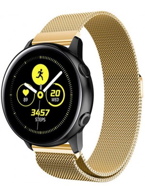 Ремешок Миланская петля 22 mm Gear S3/S2 (Gold)