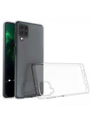 Чехол Silicone Case WS Samsung A12/M12 (A125/A127/M127) Прозрачный