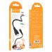 Кабель Hoco X67 Nano PD silicone charging data cable Type-C to Lightning black