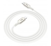 Кабель Hoco X66 Howdy PD charging data cable Type-C - Lightning White