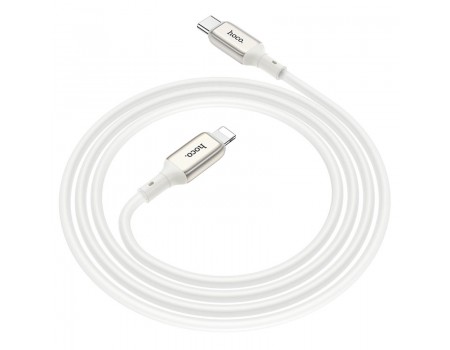 Кабель Hoco X66 Howdy PD charging data cable Type-C - Lightning White