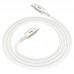 Кабель Hoco X66 Howdy PD charging data cable Type-C - Lightning White