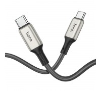 Кабель Hoco X66 Howdy 60W charging data cable Type-C to Type-C Gray