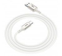 Кабель Hoco X66 Howdy charging data cable for Type-C White