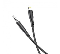 Кабель Hoco UPA18 digital audio conversion cable for Lightning Black