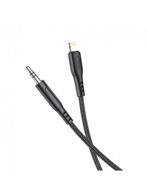 Кабель Hoco UPA18 digital audio conversion cable for Lightning Black