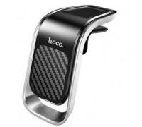 Холдер Hoco CA74 Universe air outlet magnetic car holder Black &amp; Silver