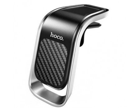 Холдер Hoco CA74 Universe air outlet magnetic car holder Black &amp; Silver