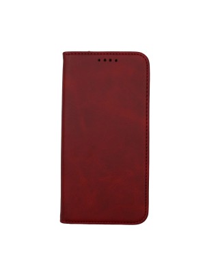 Чохол-книжка Premium Iphone 12 Pro Max Dark Red