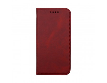 Чохол-книжка Premium Iphone 12/12 Pro Dark Red