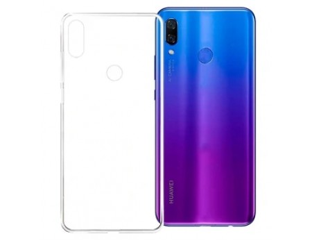 Чехол Silicone Case WS Huawei P Smart Plus Прозрачный