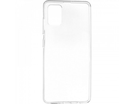 Чехол Silicone Case WS Samsung A51 (A515) Прозрачный