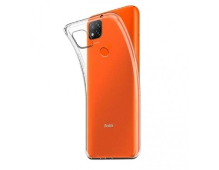 Чехол Silicone Case WS Xiaomi Redmi 9C/Redmi 9 Activ/Poco C31/Redmi 10A Прозрачный