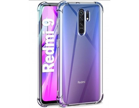 Чехол Shockproof Xiaomi Redmi 9/Poco M2 Прозрачный