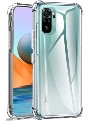 Чехол Shockproof Xiaomi Redmi Note 10/Note 10S Прозрачный