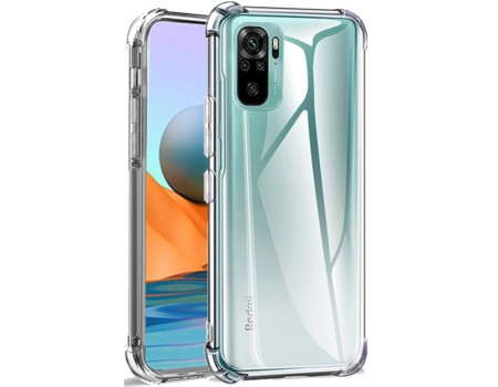 Чехол Shockproof Xiaomi Redmi Note 10/Note 10S Прозрачный