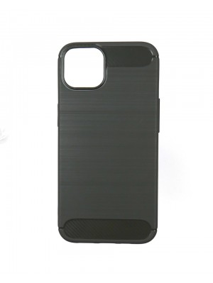 Чехол Brushed iPhone 13 Carbon