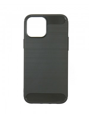 Чехол Brushed iPhone 13 Pro Max Carbon