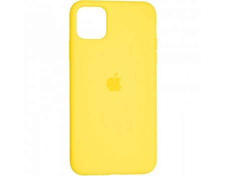 Чехол Silicone Case Full Cover iPhone 11 Copy Canary Yellow (50)